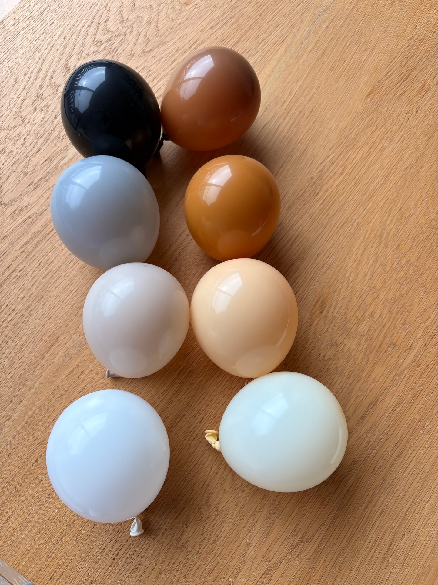Neutral Latex Balloons | Modern Party Balloons | 5", 10" & 18"