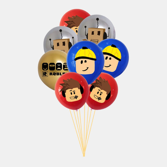Roblox1 Balloons 8 ps 12" Latex Happy Birthday Party Fun KIDS DECOR AU