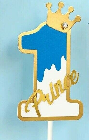 Happy birthday cake topper one two three first second third 1 to 3