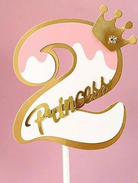 Happy birthday cake topper one two three first second third 1 to 3