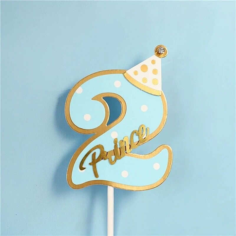 Happy birthday cake topper one two three first second third 1 to 3