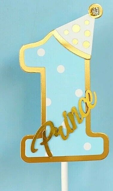 Happy birthday cake topper one two three first second third 1 to 3