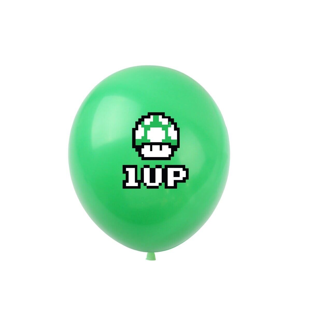 super mario 12 ps Latex Happy Birthday balloons Party Fun KIDS DECOR AU STOCK