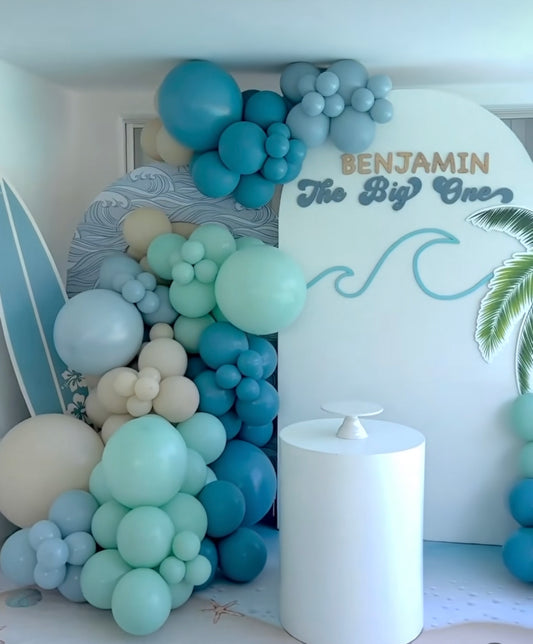 Balloon Garland Arch Wedding Baby Shower Birthday Deco party ocean