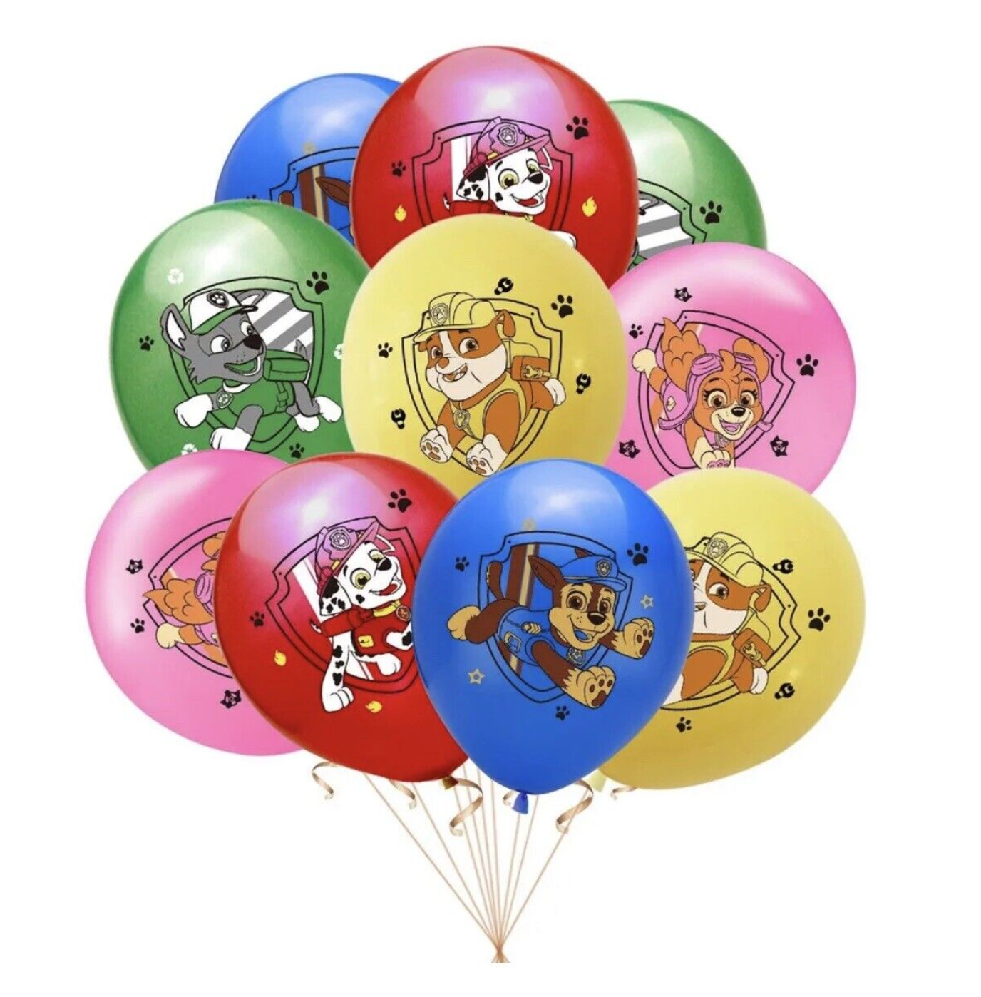 Paw patrol Balloons Happy birthday KIDS banner Foil balloon party set decor AU