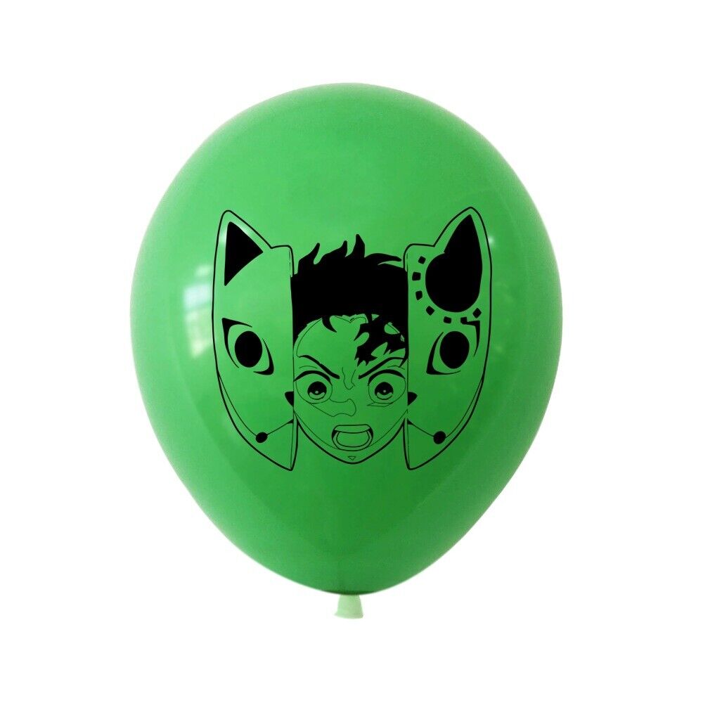 Demon slayer Balloons 12 ps 12" Latex Happy BirthdayParty Fun KIDS DECOR AU