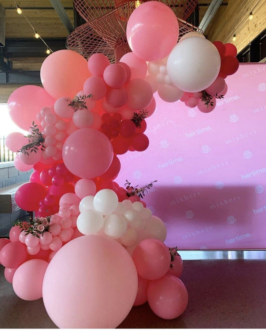 AU STOCK flamingo pink Balloon Garland Arch Wedding Baby Shower Birthday Decor