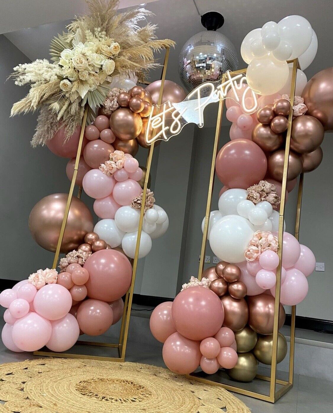 AU STOCK Balloon Garland Arch Wedding Baby Shower Birthday Deco party Metallic