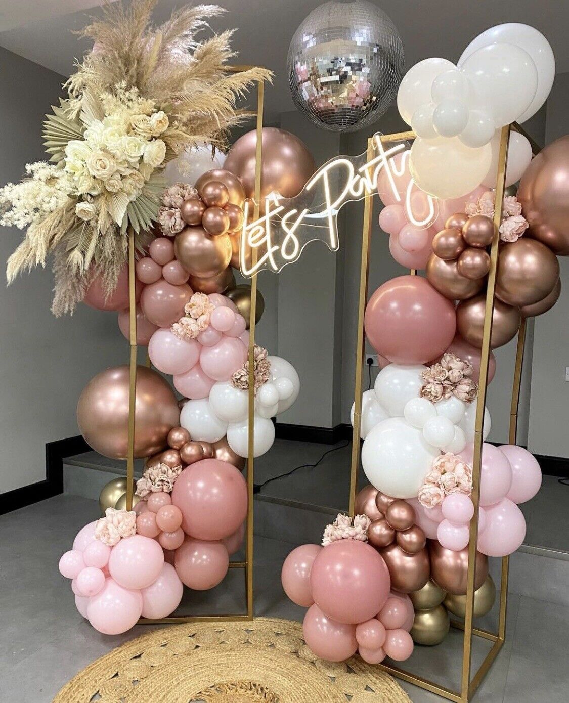 AU STOCK Balloon Garland Arch Wedding Baby Shower Birthday Deco party Metallic