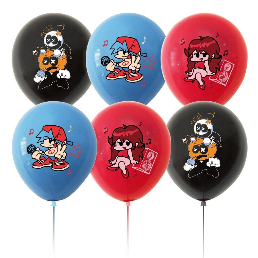 friday night funk Balloons 12ps 12" Latex Happy Birthday Party Fun KIDS DECOR AU