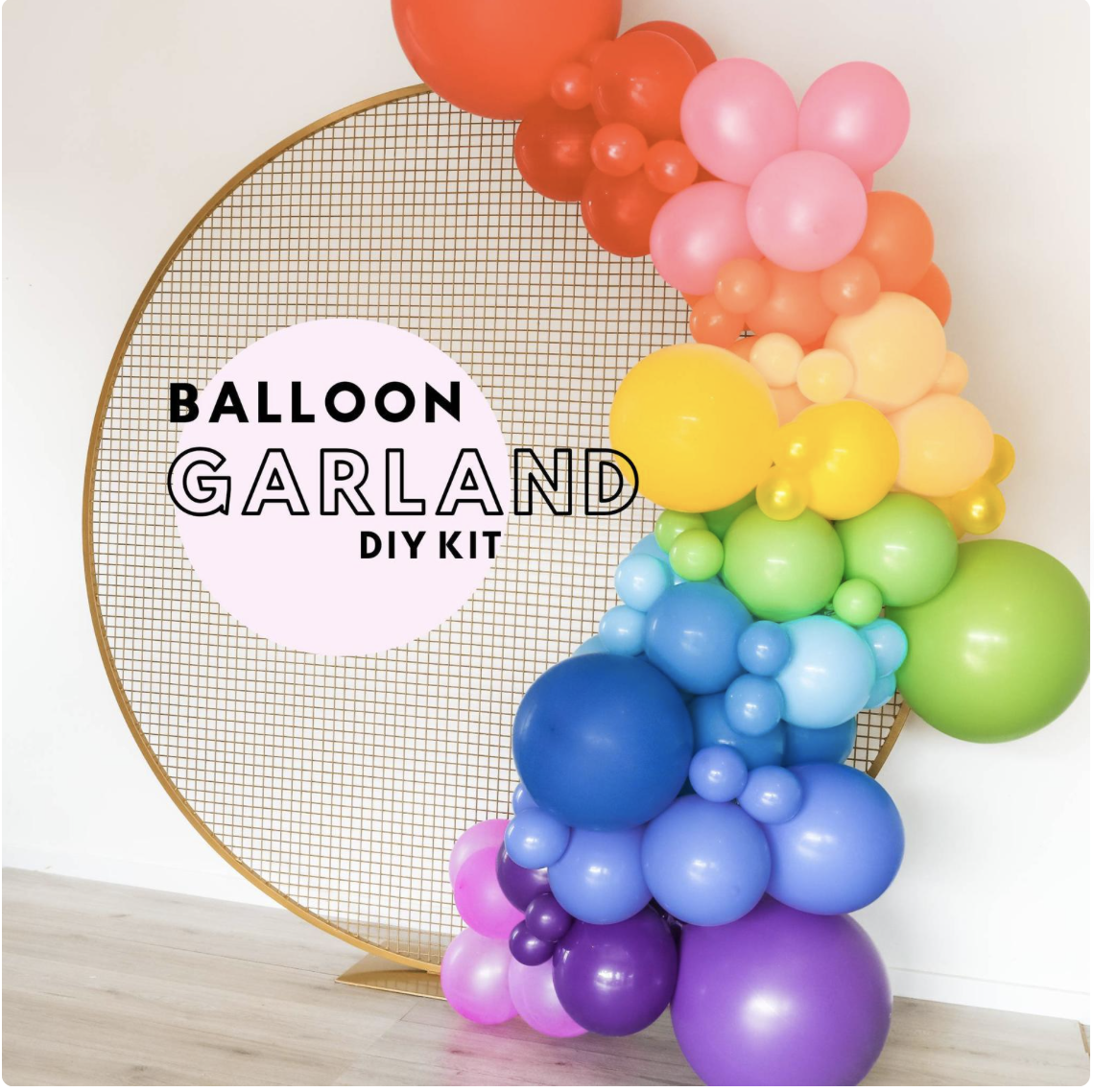 AU STOCK Balloon Arch Garland Wedding Party Birthday Rainbow balloons deco