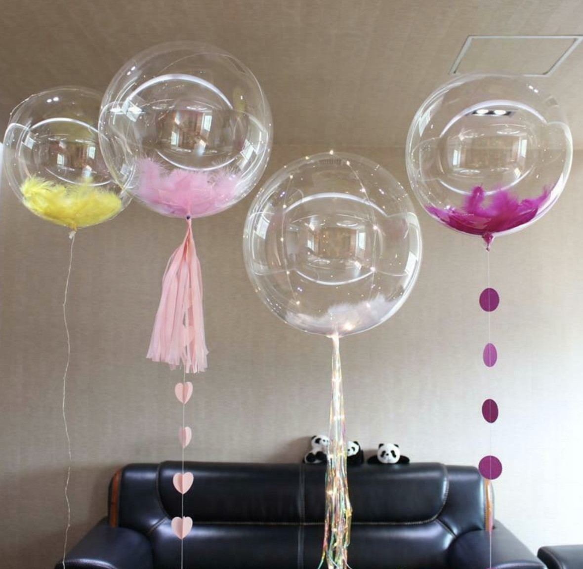 AU STOCK 10pcs Clear Bobo bubble Balloon Party wedding birthday baby shower