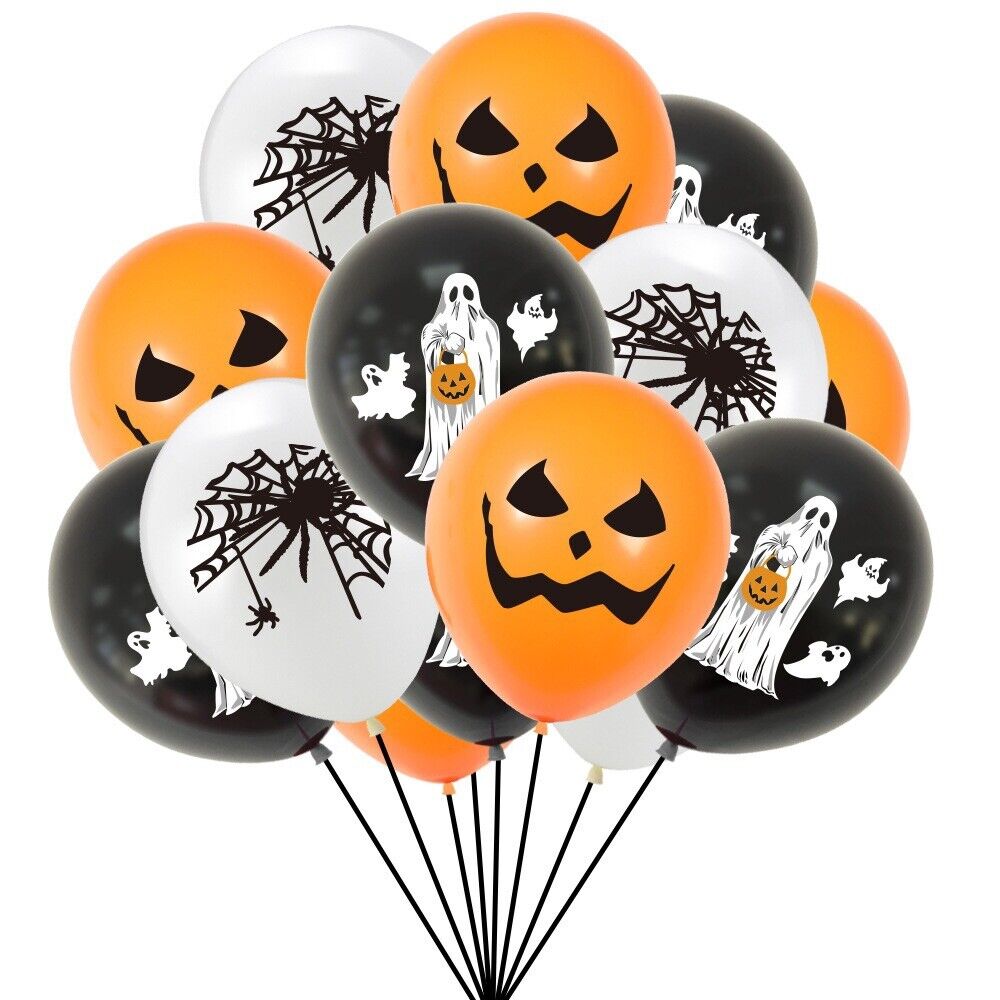 Halloween Banner Cake Topper balloon party set AU STOCK