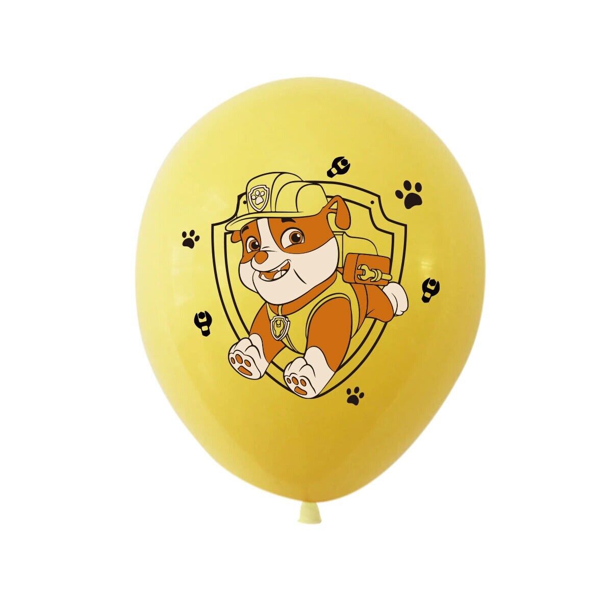 Paw patrol 10 ps Happy Birthday balloons Party Fun KIDS DECOR AU STOCK