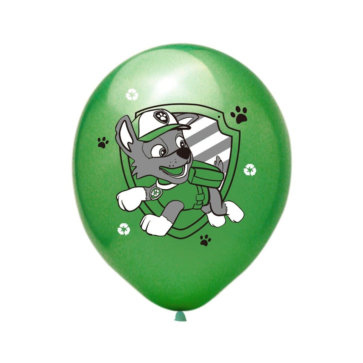 Paw patrol 10 ps Happy Birthday balloons Party Fun KIDS DECOR AU STOCK