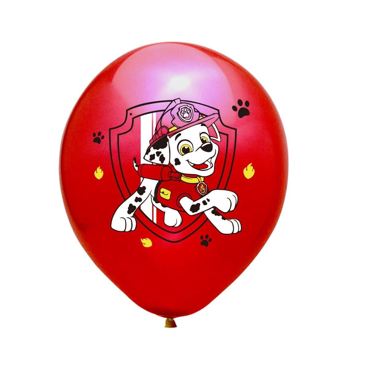 Paw patrol 10 ps Happy Birthday balloons Party Fun KIDS DECOR AU STOCK