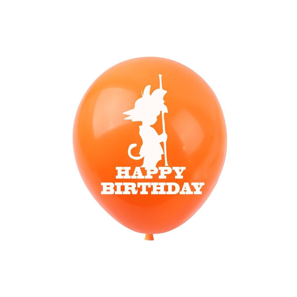 Dragon ball 12 ps Latex Happy Birthday  balloons Party Fun KIDS DECOR AU STOCK