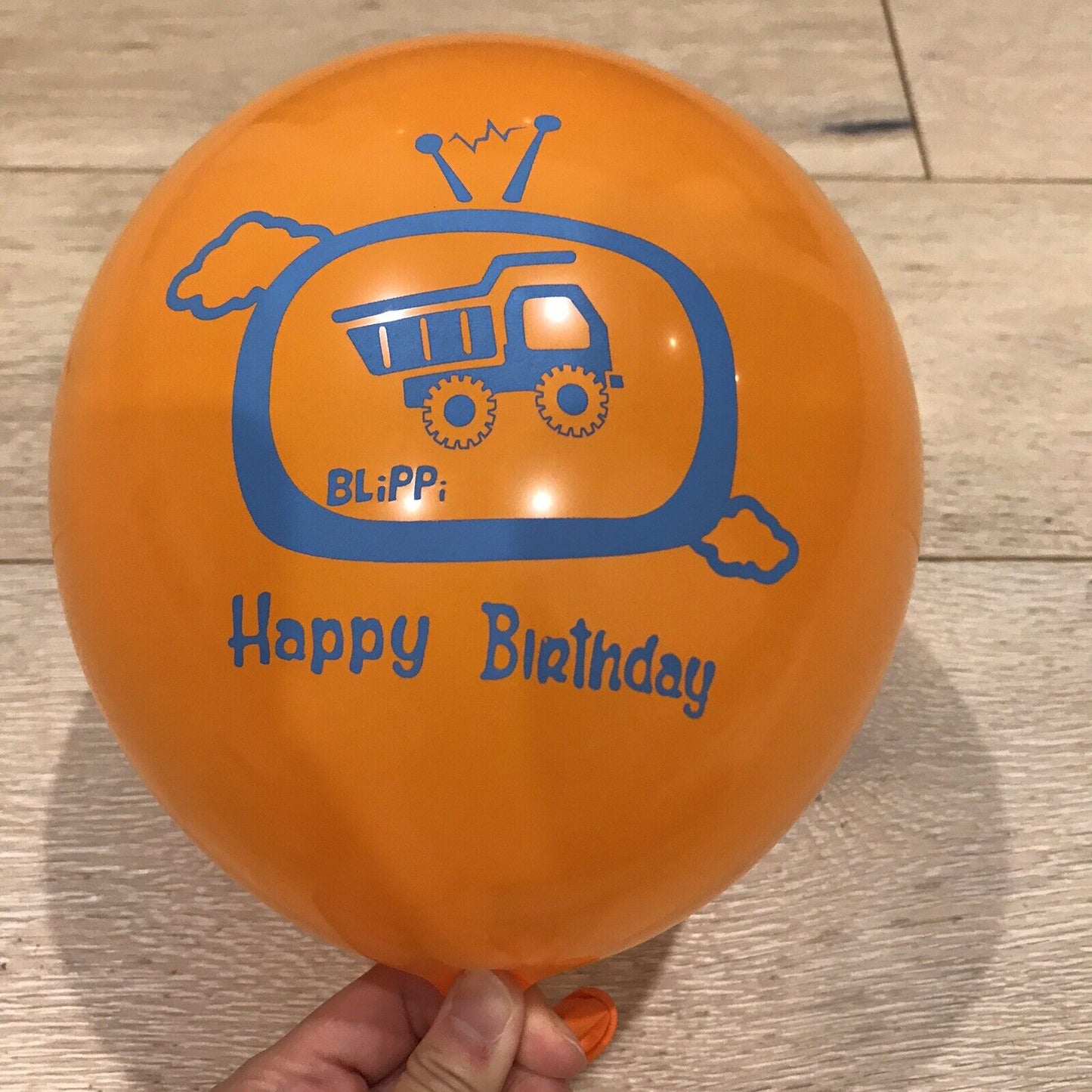 blippi 12 ps 12" Latex Happy Birthday  balloons Party Fun KIDS DECOR AU STOCK