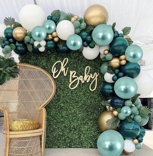 Balloon Arch Garland AU STOCK Wedding Birthday Party baby shower Green gold